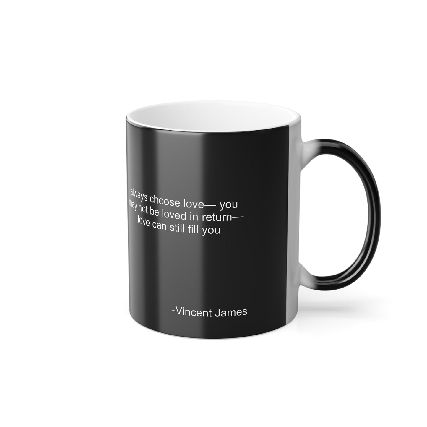 Poetry by Vincent James - Color Morphing Mug, 11oz