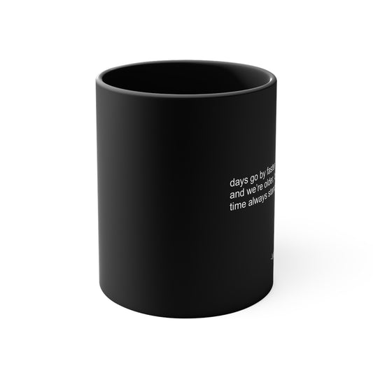 Poetry by Vincent James - Accent Coffee Mug, 11oz
